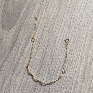 Cute Ocean Wave Bracelet Golf Filled